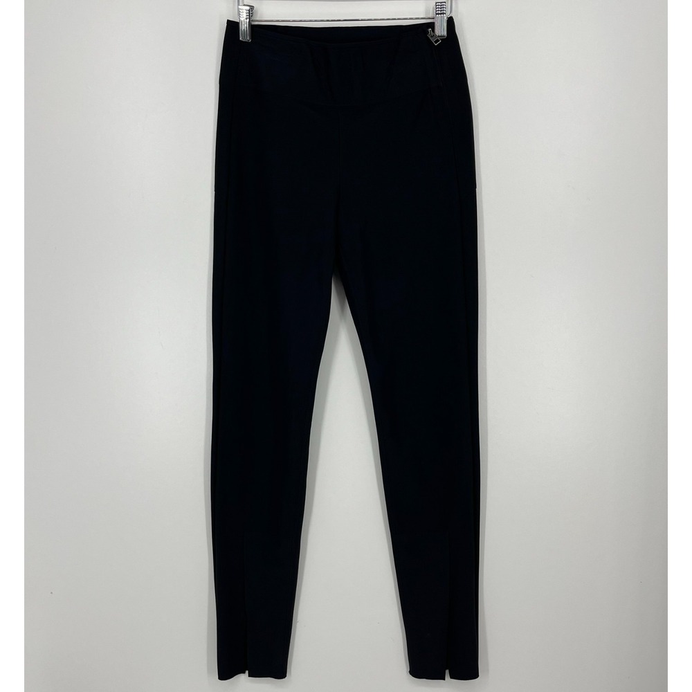 Athleta Interstellar Tights Women's Size 2 Black Side Zip Solidโ Stretch